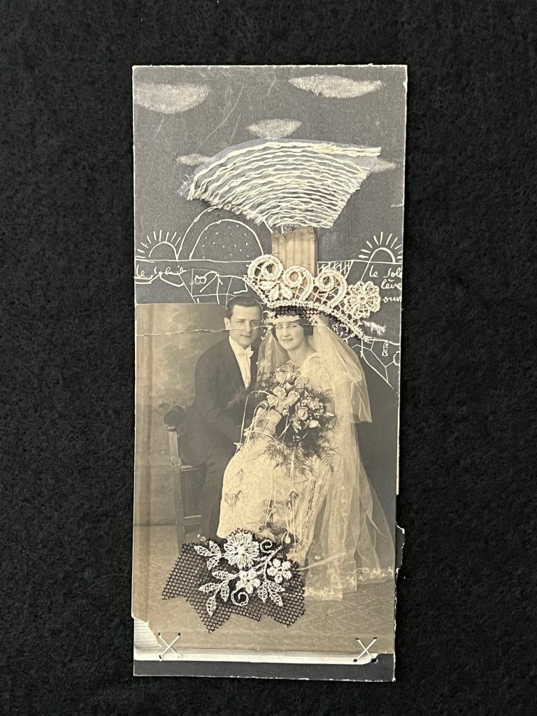Collage artwork by Janet Gold