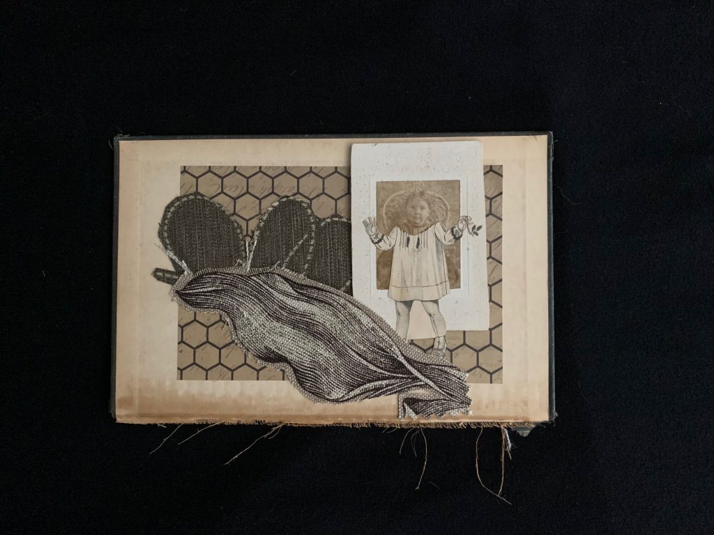 Collage artwork by Janet Gold