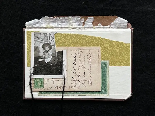Collage artwork by Janet Gold